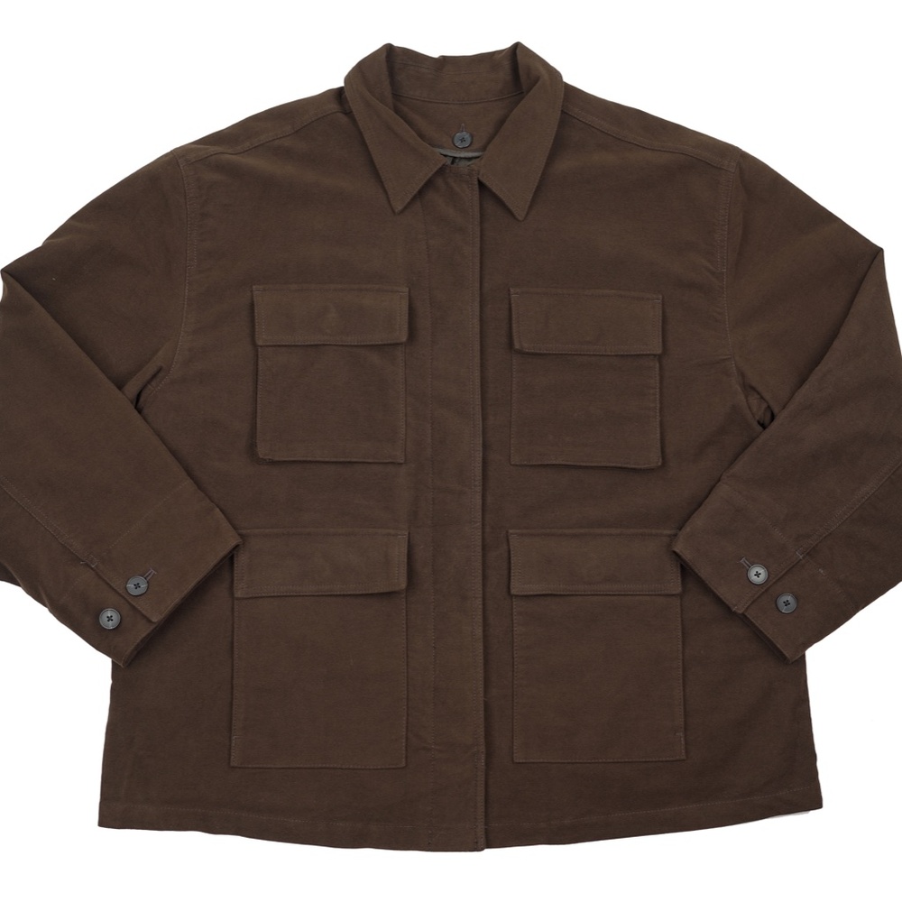 New MADEWELL Size XXL Flap-Pocket Field Jacket in Dark Chicory $298 NT117 - Picture 7 of 9